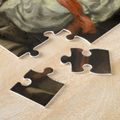 Vanitas, Der alte Coquette von Bernardo Strozzi Puzzle (Seite)