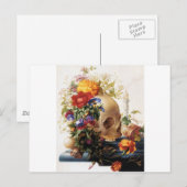 Vanitas - Der Schädel Postkarte (Vorne/Hinten)