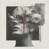 Vanitas Fair — Gothic Fine Art  Aufkleber (Vorderseite)