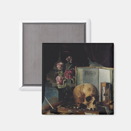Vanitas Magnet (Vorderseite/Rückseite)