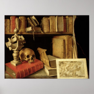 Vanitas mit einem Sundial, c.1626-40 Poster
