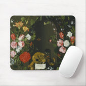 Vanitas noch Leben mit Blumen Mousepad (Mit Mouse)