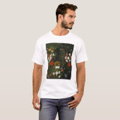 Vanitas noch Leben mit Blumen T-Shirt (Vorne ganz)