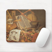 Vanitas (Öl auf Leinwand) Mousepad (Mit Mouse)