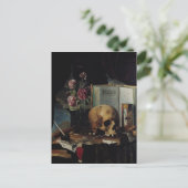 Vanitas Postkarte (Stehend Vorderseite)