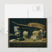 Vanitas Postkarte (Vorne/Hinten)