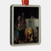 Vanitas Silbernes Ornament (Rechts)