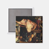 Vanitas still life , 1552 magnet (Vorderseite/Rückseite)
