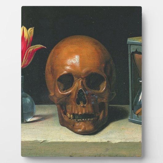 Vanitas Still Life 1671 von Philippe de Champaigne Fotoplatte (Vorderseite)