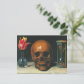 Vanitas Still Life 1671 von Philippe de Champaigne Postkarte (Stehend Vorderseite)