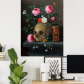 Vanitas Still Life (ca.1665–1670) Poster (Heimbüro)