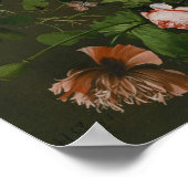 Vanitas Still Life mit Blume Poster (Ecke)