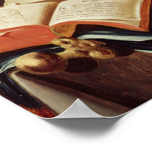 Vanitas Still Life Poster (Ecke)