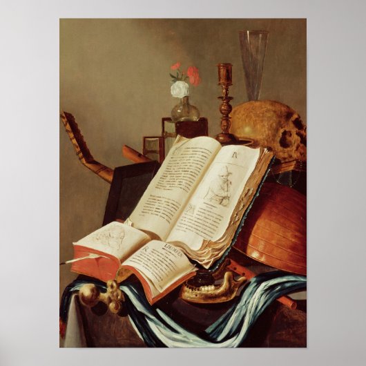 Vanitas Still Life Poster (Vorne)