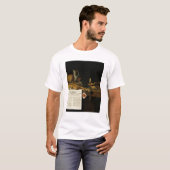 Vanitas Stilllebenehrerbietung T-Shirt (Vorne ganz)