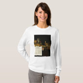 Vanitas Stilllebenehrerbietung T-Shirt (Vorne ganz)