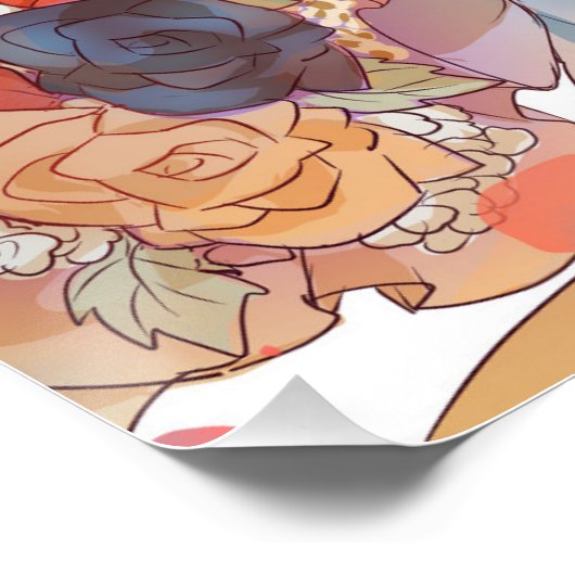 Vanitasposter Poster (Ecke)