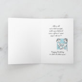 Vanity Birthday oder Freundschaftskarte Karte (Innenseite)