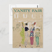 Vanity Fair Magazine Cover Art von Juni 1914 Postkarte (Vorne/Hinten)