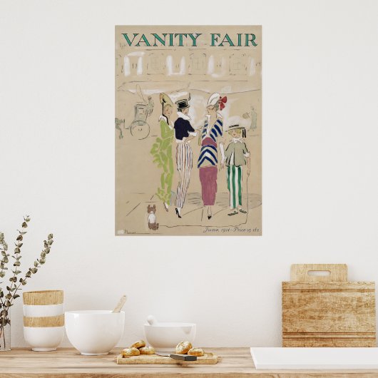 Vanity Fair Poster (Küche)
