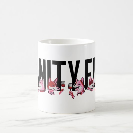 Vanity Fur Magazine Party RED Kaffeetasse (Mittel)