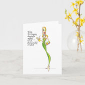 Vanity-Hüllen Karte (Gelbe Blume)