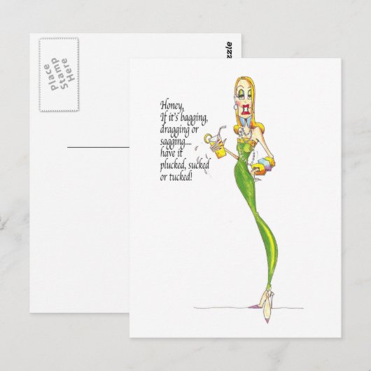 Vanity-Hüllen Postkarte (Vorne/Hinten)