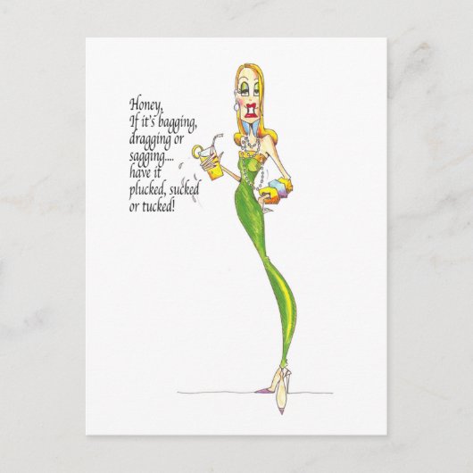 Vanity-Hüllen Postkarte (Vorderseite)