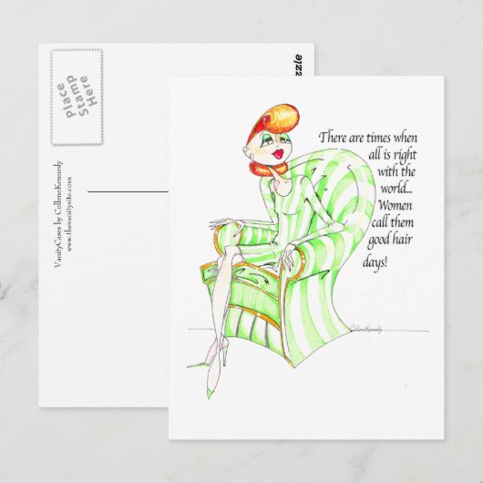 Vanity-Hüllen Postkarte (Vorne/Hinten)