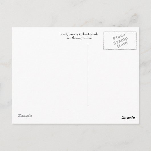 Vanity-Hüllen Postkarte (Rückseite)