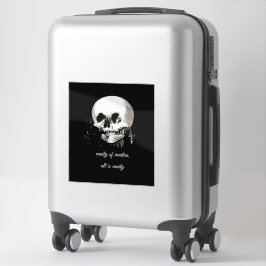 Vanity of Vanities All Is Vanity Ecclesiastes Aufkleber