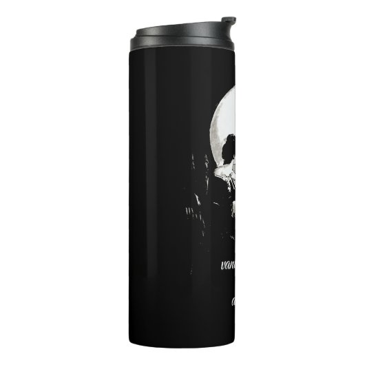 Vanity of Vanities All Is Vanity Ecclesiastes Thermosbecher (Nach links gedreht)