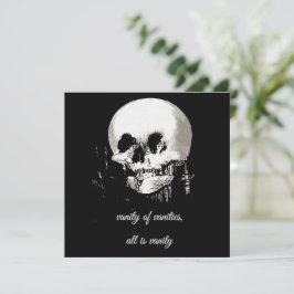 Vanity of Vanities alles ist Vanity Ecclesiastes Einladung