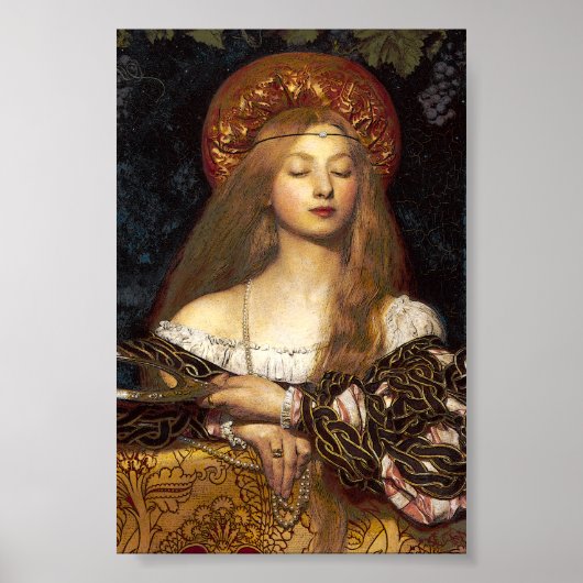 Vanity Pre-Raphaelite Frauenposter Poster (Vorne)