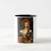 Vanity Pre-Raphaelite Zweifarbige Tasse (Mittel)