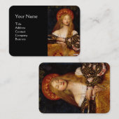 VANITY SCHAUTY-FASHION COSTUME DESIGNER ,Black Visitenkarte (Vorne/Hinten)