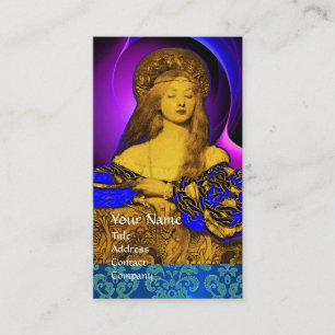 VANITY SCHAUTY-FASHION COSTUME DESIGNER Gold Metal Visitenkarte