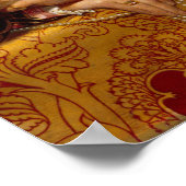 VANITY SCHAUTY-FASHION COSTUME DESIGNER POSTER (Ecke)