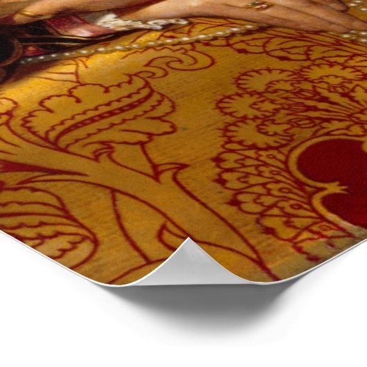 VANITY SCHAUTY-FASHION COSTUME DESIGNER POSTER (Ecke)