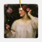 Vanity von John William Waterhouse Keramikornament (Vorderseite)