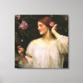 Vanity von John William Waterhouse Leinwanddruck (Vorderseite)
