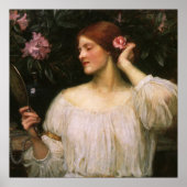 Vanity von John William Waterhouse Poster (Vorne)