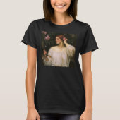 Vanity von John William Waterhouse T-Shirt (Vorderseite)