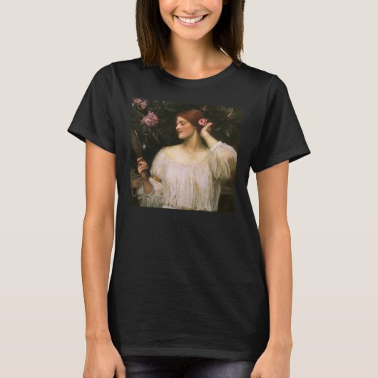 Vanity von John William Waterhouse T-Shirt (Vorderseite)