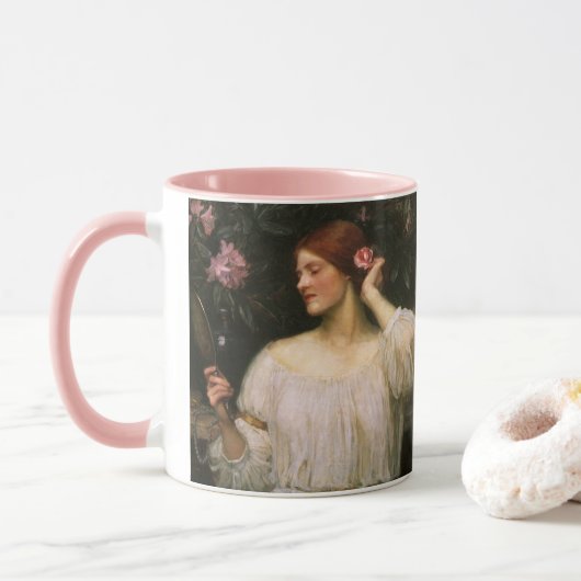Vanity von John William Waterhouse Tasse (Mit Donut)