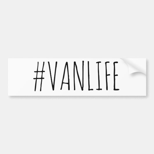 #VANLIFE Autoaufkleber {schlicht} (Vorne)