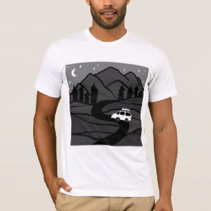 VANLIFE Bäume Wald Berge Bergsee-Zauber T-Shirt