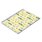 Vanlife Camping Camper RV Trailer Muster Notizblock (Linke Seite)