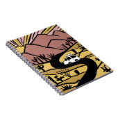 Vanlife Desert Road Trip Camping Notizblock (Rechte Seite)