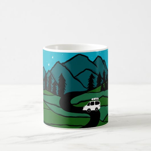 Vanlife Road Trip Campervan Mendrisiotto Kaffeetasse (Mittel)